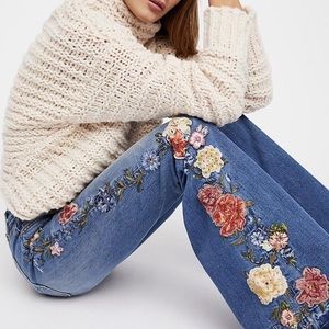 Driftwood Farrah Jeans. Free People Jeans.